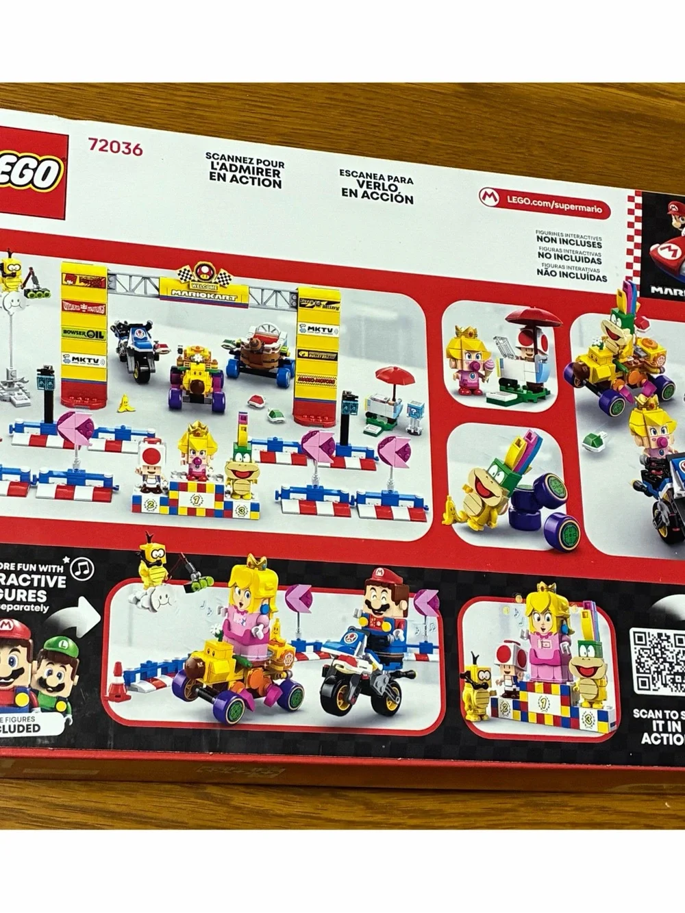 LEGO Mario Kart Super Mario #72036 Building Set 823 pieces NIB